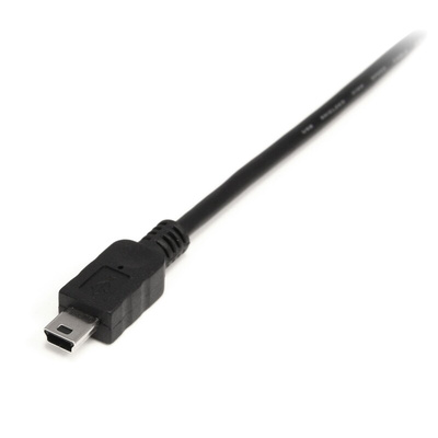 StarTech.com USB 2.0 Cable, Male USB A to Male Mini USB B Cable, 1m