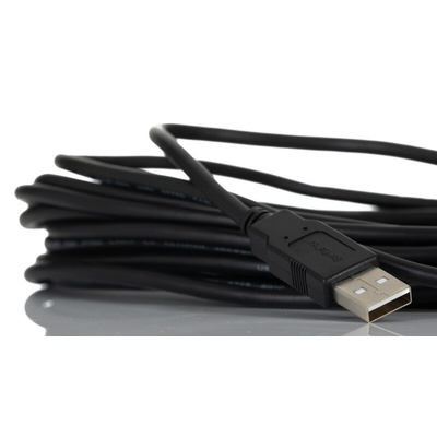 StarTech.com USB 2.0 Cable, Male USB A to Male USB B Cable, 5m