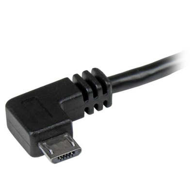 StarTech.com USB 2.0 Cable, Male USB A to Male Micro USB B Cable, 1m