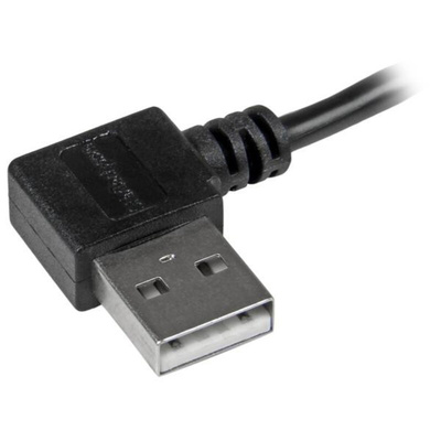 StarTech.com USB 2.0 Cable, Male USB A to Male Micro USB B Cable, 1m