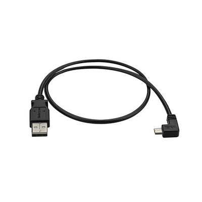 StarTech.com USB 2.0 Cable, Male USB A to Male Micro USB B Cable, 0.5m