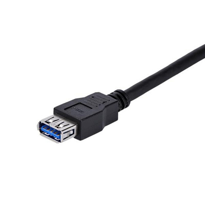 StarTech.com USB 3.0 Cable, Male USB A to Female USB A USB Extension Cable, 1m