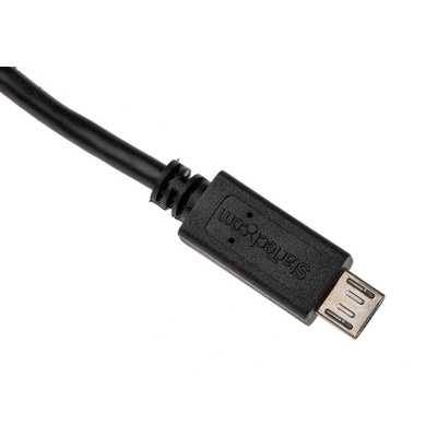 StarTech.com USB 2.0 Cable, Male Micro USB B to Male Micro USB B  Cable, 200mm