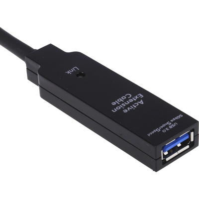 StarTech.com USB 3.0 Cable, Male USB A to Female USB A USB Extension Cable, 10m