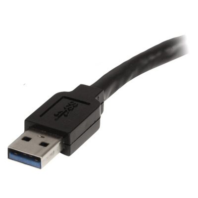 StarTech.com USB 3.0 Cable, Male USB A to Female USB A USB Extension Cable, 10m