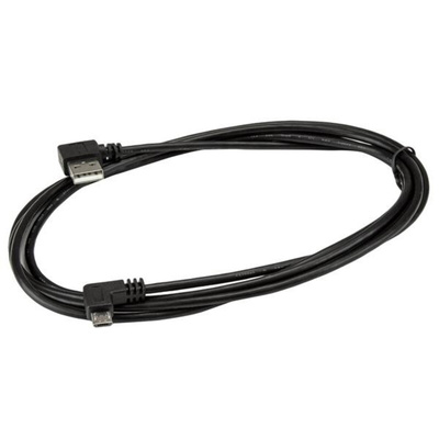 StarTech.com USB 2.0 Cable, Male USB A to Male Micro USB B  Cable, 2m