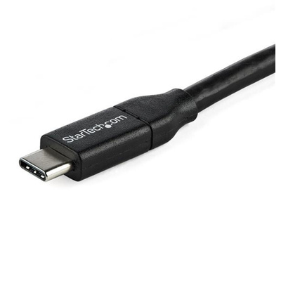 StarTech.com USB 2.0 Cable, Male USB C to Male USB C Cable, 1m