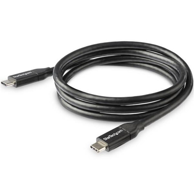 StarTech.com USB 2.0 Cable, Male USB C to Male USB C Cable, 1m