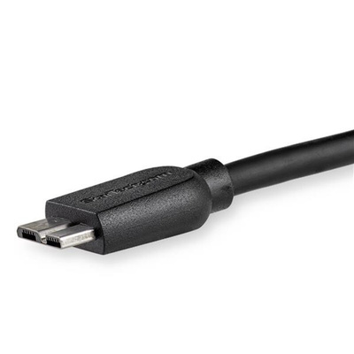 StarTech.com USB 3.0 Cable, Male USB A to Male Micro USB B Cable, 2m