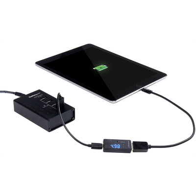 StarTech.com USB 2.0 Cable, Male USB A to Female Micro USB B Cable, 200mm