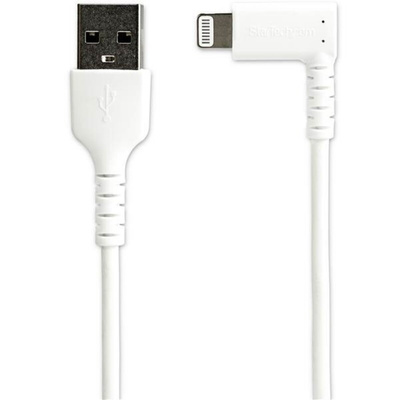 StarTech.com USB 2.0 Lightning Cable, Male USB A to Male Lightning Rugged USB Cable, 2m