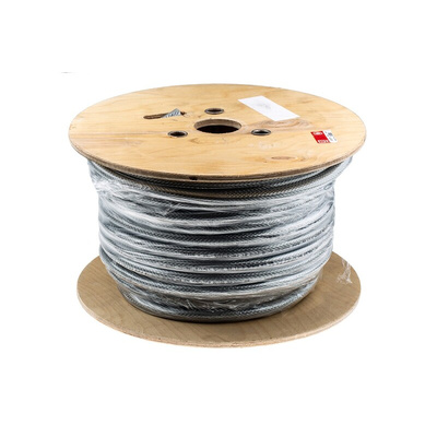 RS PRO Control Cable, 4 Cores, 4 mm², SY, Screened, 50m, Transparent PVC Sheath