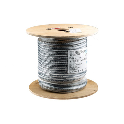 RS PRO Control Cable, 5 Cores, 1.5 mm², SY, Screened, 50m, Transparent PVC Sheath