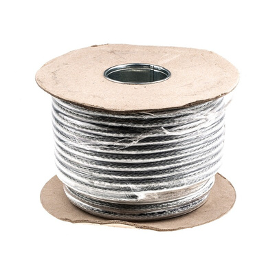 RS PRO Control Cable, 3 Cores, 1.5 mm², SY, Screened, 50m, Transparent PVC Sheath