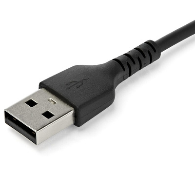 StarTech.com USB 2.0 Cable, Male USB A to Male USB C Rugged USB Cable, 2m