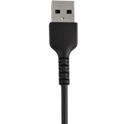 StarTech.com USB 2.0 Cable, Male USB A to Male Lightning Rugged USB Cable, 300mm