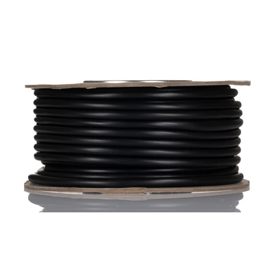 RS PRO Multicore Industrial Cable, 12 Cores, 0.22 mm², DEF STAN, Unscreened, 25m, Black PVC Sheath