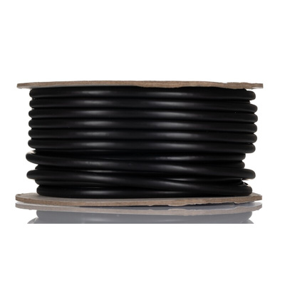 RS PRO Multicore Industrial Cable, 12 Cores, 0.22 mm², DEF STAN, Screened, 25m, Black PVC Sheath