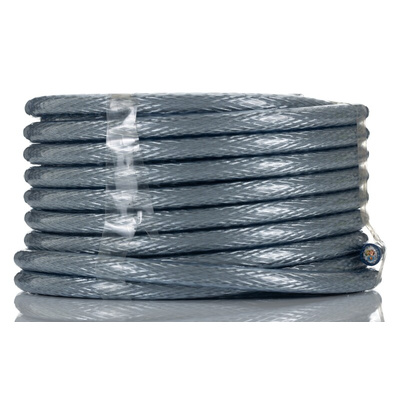RS PRO Control Cable, 3 Cores, 2.5 mm², SY, Screened, 10m, Clear PVC Sheath