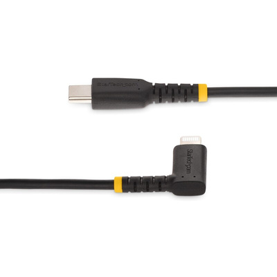 StarTech.com USB 2.0 Lightning Cable, Male USB C to Male Lightning Rugged USB Cable, 1m