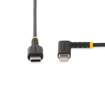 StarTech.com USB 2.0 Lightning Cable, Male USB C to Male Lightning Rugged USB Cable, 1m