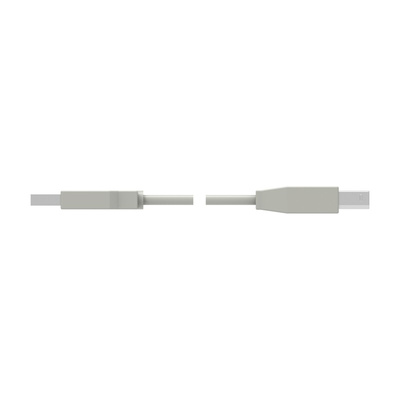 TE Connectivity USB Cable Assembly, Male USB A to Male USB B  Cable, 1mm