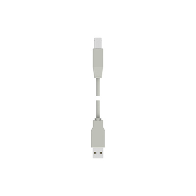TE Connectivity USB Cable Assembly, Male USB A to Male USB B  Cable, 1mm