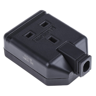 RS PRO 1 Socket Type G - British Trailing Socket, 240 V