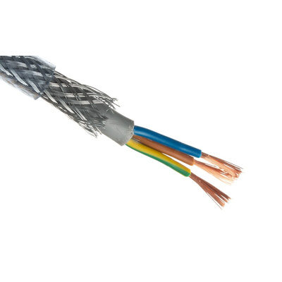 Lapp ÖLFLEX CLASSIC 100 SY Control Cable, 3 Cores, 1.5 mm², SY, Screened, 50m, Grey PVC Sheath, 16 AWG