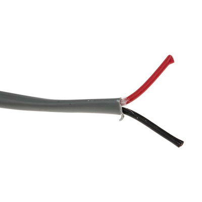 Belden Control Cable, 2 Cores, 0.82 mm², Unscreened, 152m, Chrome PVC Sheath, 18 AWG