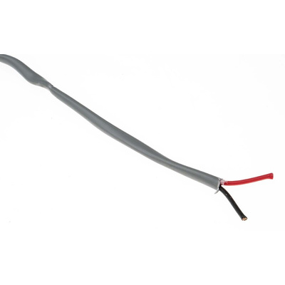 Belden Control Cable, 2 Cores, 0.82 mm², Unscreened, 152m, Chrome PVC Sheath, 18 AWG