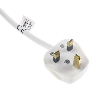 RS PRO 5m 4 Socket Type G - British Extension Lead
