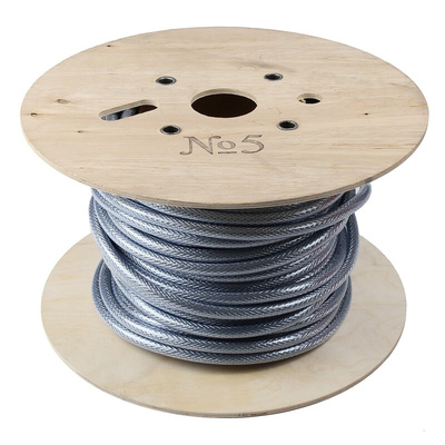 RS PRO Control Cable, 5 Cores, 6 mm², SY, Screened, 50m, Transparent PVC Sheath, 9 AWG