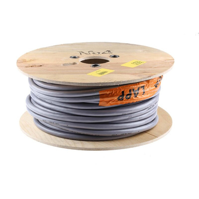 RS PRO Control Cable, 25 Cores, 0.75 mm², YY, Unscreened, 50m, Grey PVC Sheath, 18 AWG