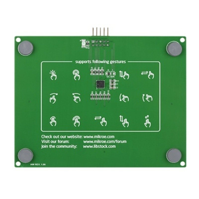 MikroElektronika Gesture Tracking mikroBus Click Board