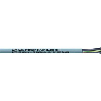 Lapp ÖLFLEX CLASSIC 130 H Control Cable, 12 Cores, 1 mm², YY, Unscreened, 50m, Grey LSZH Sheath, 17 AWG