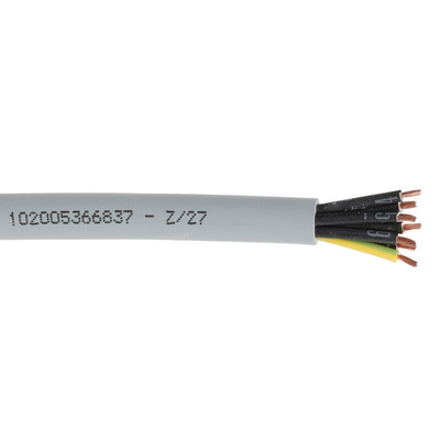 Lapp ÖLFLEX CLASSIC 130 H Control Cable, 7 Cores, 0.75 mm², YY, Unscreened, 50m, Grey LSZH Sheath, 18 AWG