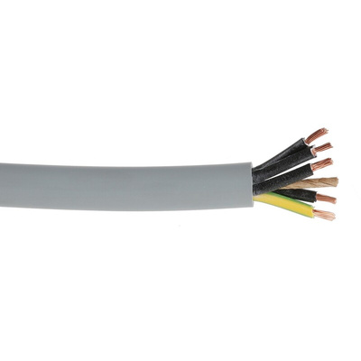 Lapp ÖLFLEX CLASSIC 130 H Control Cable, 5 Cores, 0.75 mm², Unscreened, 50m, Grey LSZH Sheath, 18 AWG
