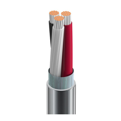 Belden 8618 Multicore Industrial Cable, 3 Cores, 1.33 mm², Screened, 152m, Chrome PVC Sheath, 16 AWG