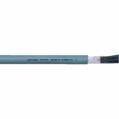 Lapp ÖLFLEX CLASSIC FD 810 Control Cable, 25 Cores, 1 mm², Unscreened, 25m, Grey PVC Sheath, 18 AWG