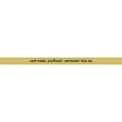 Lapp UNITRONIC BUS ASI FD Data Cable, 2 Cores, 1.5 mm², Unscreened, 50m, Yellow TPE Sheath, 15 AWG