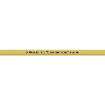 Lapp UNITRONIC BUS ASI Data Cable, 2 Cores, 1.5 mm², Unscreened, 50m, Black TPE Sheath, 15 AWG