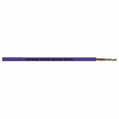 Lapp UNITRONIC BUS IBS Data Cable, 0.22 mm², 1 mm², Screened, 50m, Purple PVC Sheath, 17 AWG
