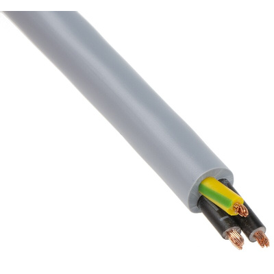 Lapp ÖLFLEX 150 Control Cable, 3 Cores, 1.5 mm², Unscreened, 100m, Grey PVC Sheath, 16 AWG