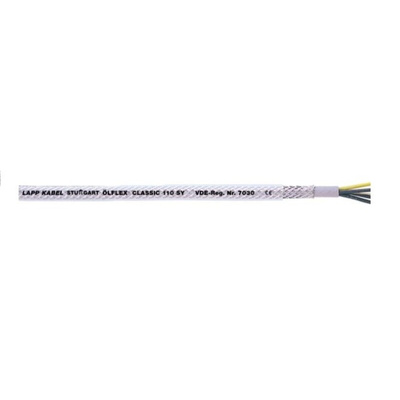 Lapp ÖLFLEX CLASSIC 110 SY Control Cable, 18 Cores, 1 mm², SY, Screened, 50m, Transparent PVC Sheath, 18 AWG