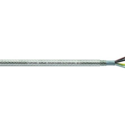 Lapp ÖLFLEX CLASSIC 100 CY Control Cable, 2 Cores, 0.5 mm², CY, Screened, 50m, Transparent PVC Sheath, 20 AWG