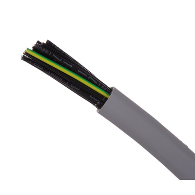 Lapp ÖLFLEX CONTROL TM Control Cable, 18 Cores, 1 mm², CY, Unscreened, 50m, Grey, 18 AWG
