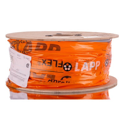 Lapp ÖLFLEX CONTROL TM Control Cable, 18 Cores, 1 mm², CY, Unscreened, 50m, Grey, 18 AWG