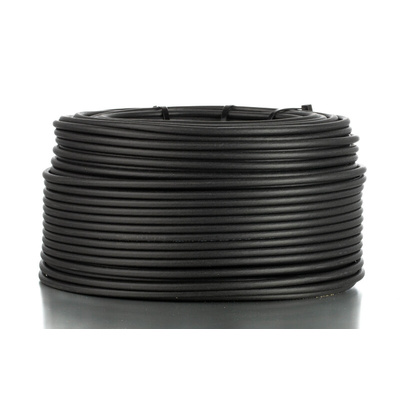 Phoenix Contact SAC-8P-100.0-PUR/SH-0.25 Data Cable, 8 Cores, 0.25 mm², Screened, 100m, Black PUR Sheath, 24 AWG