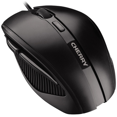 Cherry MC 3000 5 Button Wired Optical Mouse Black